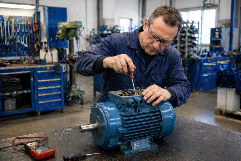 Elektromotor revisie, Elektromotor wikkelen, Elektromotor reviseren