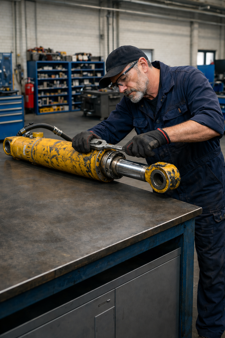 Hydraulische cilinder revisie